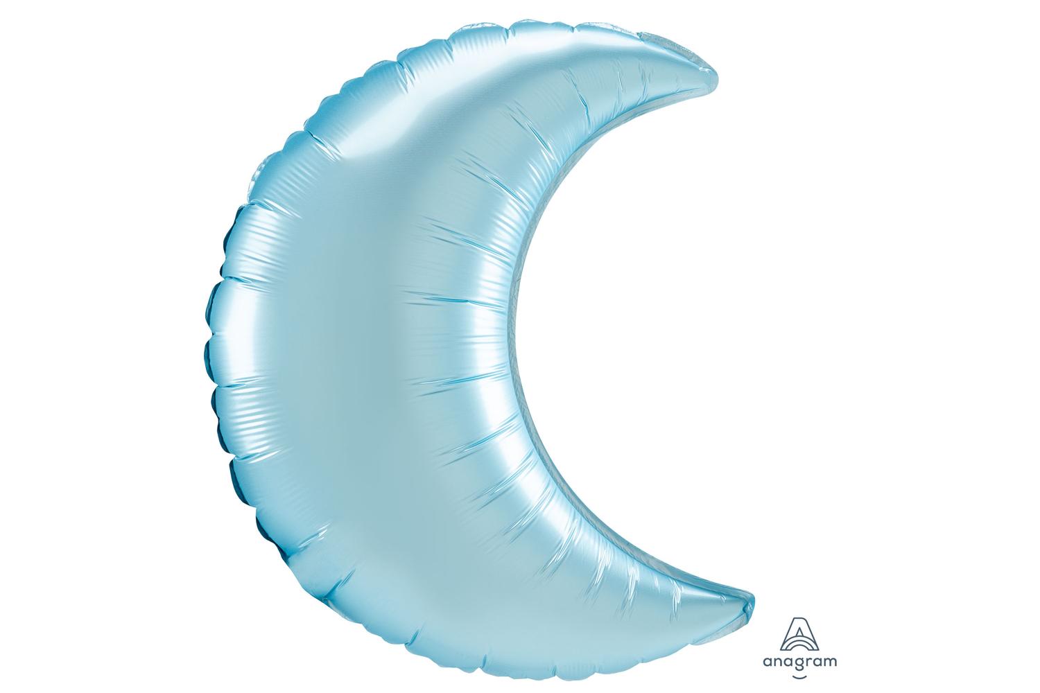 Amscan | 4183799 | 26 Crescent: Pastel Blue Satin