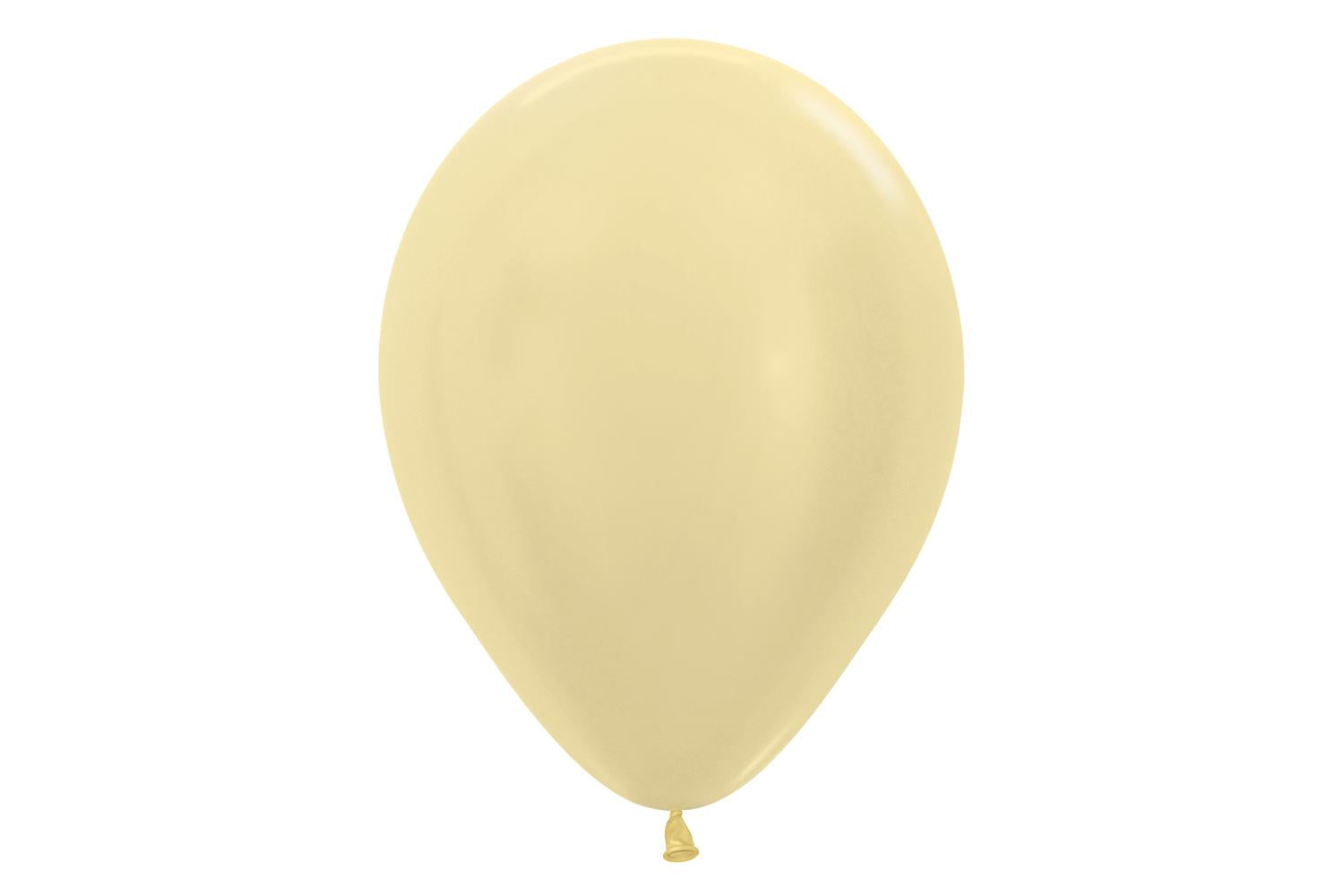 Amscan | 20000835 | Satin Solid Yellow 420 Latex Balloons 12