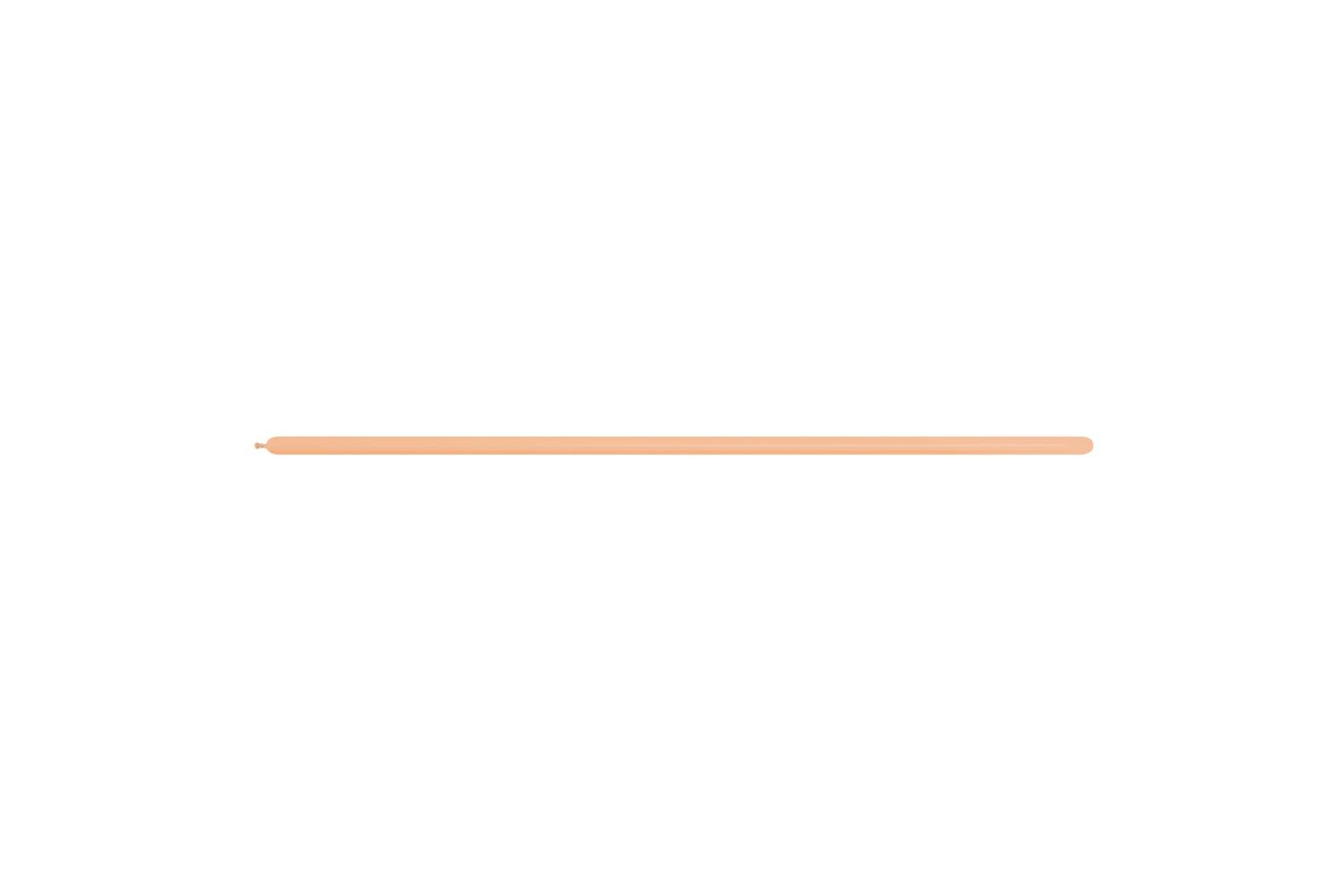 Amscan | 20002743 | Modelling 160 Fashion Colour Solid Peach 060 Latex Balloons