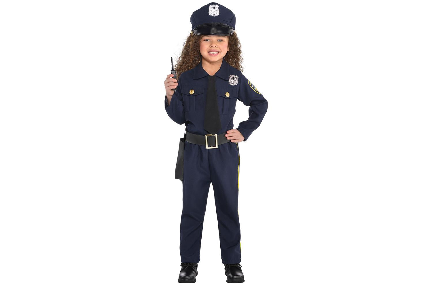 Amscan | 9907344 | Girls Police Officer 6-8 Yrs