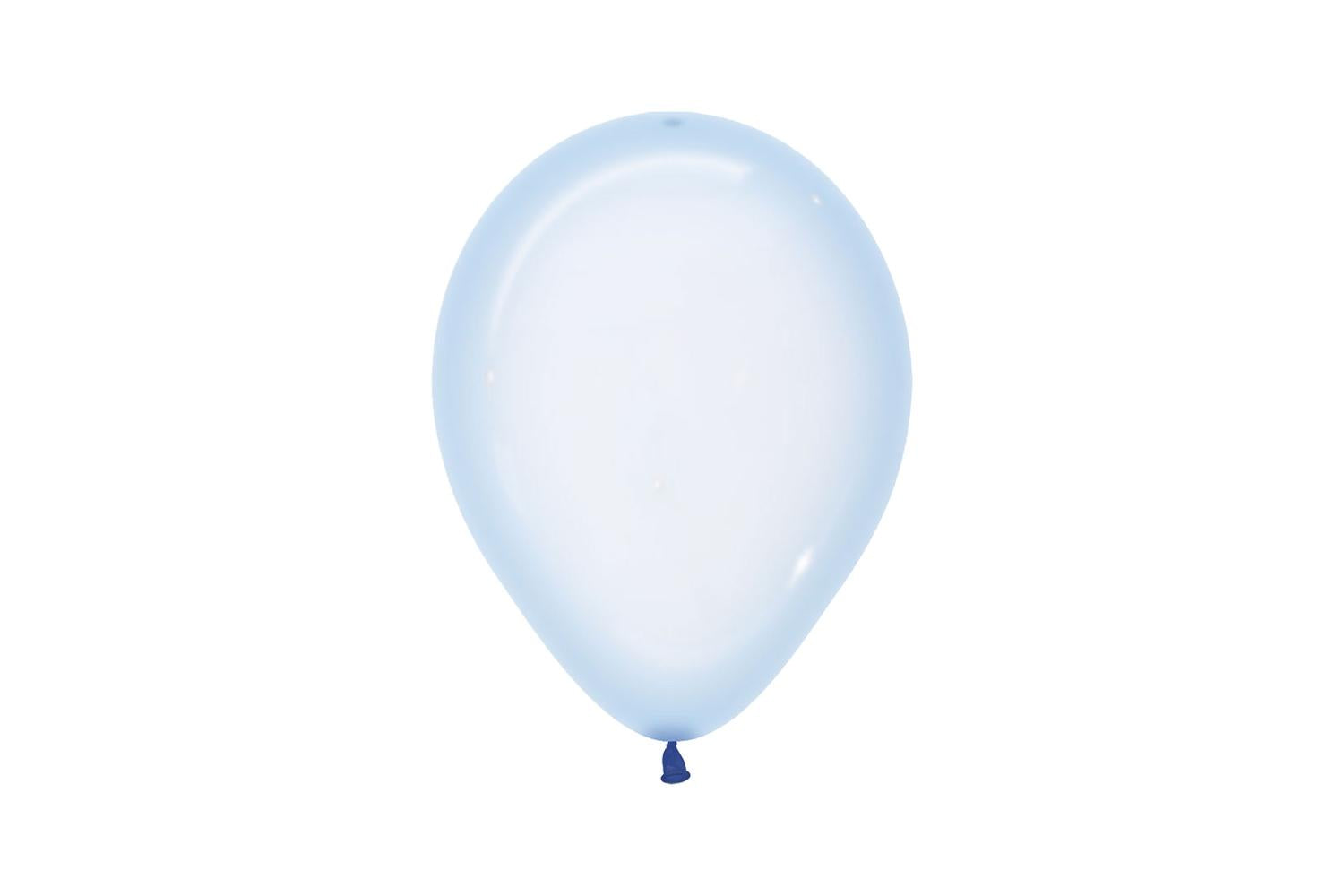 Amscan | 20013537 | Ball:5in Cryst Pstl Blue 100pk