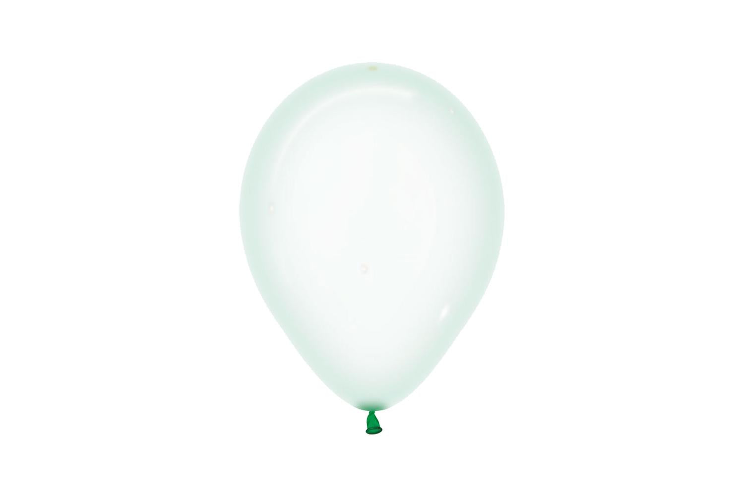 Amscan | 20013540 | Ball:5in Cryst Pstl Green100pk