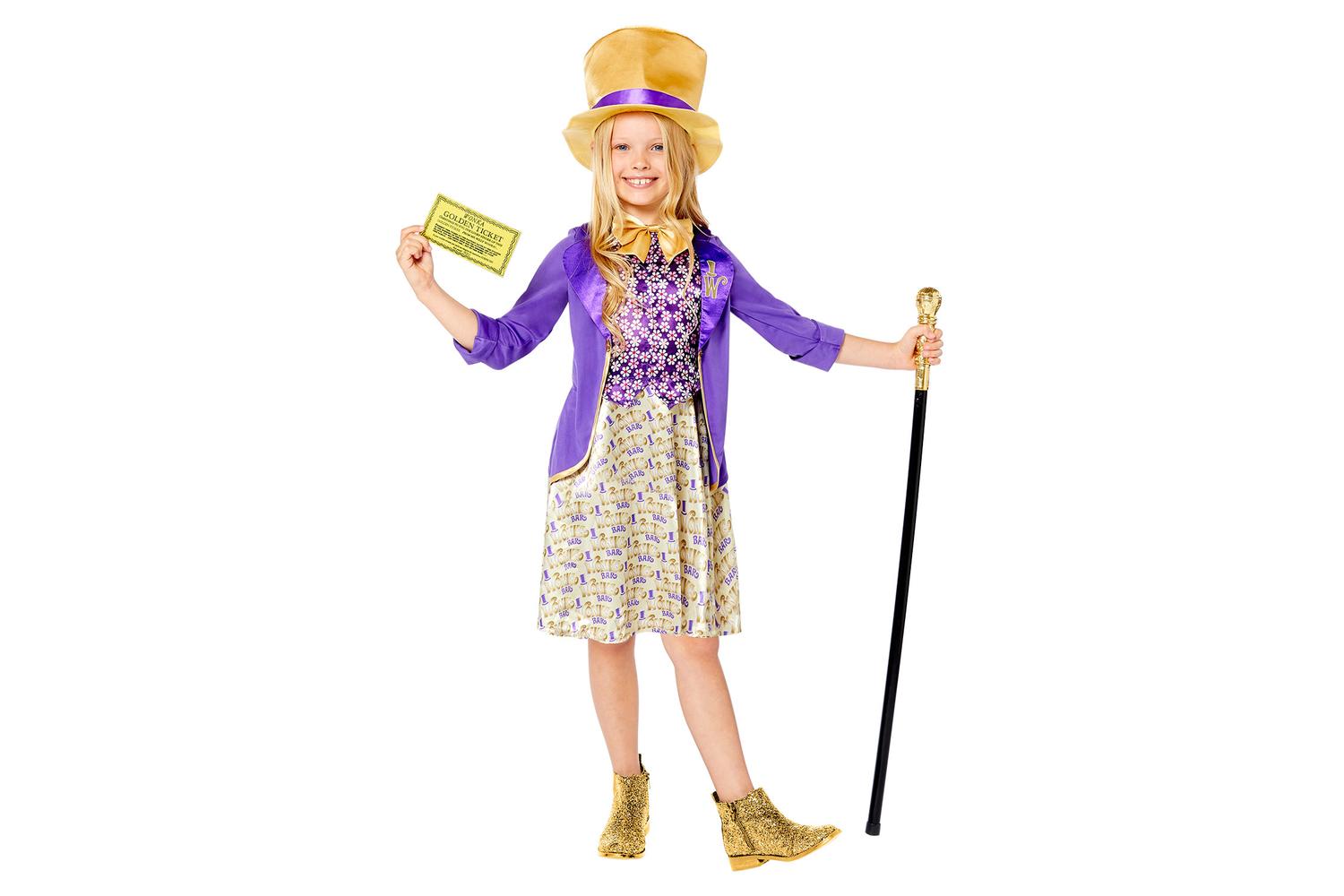 Amscan | 9909008 | Willy Wonka Girl 8-10 Yrs