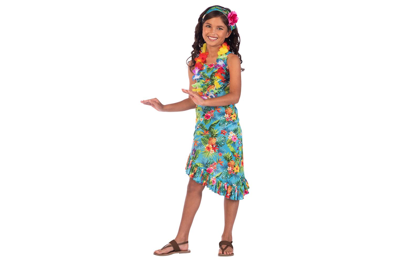 Amscan | 9911422 | Hawaii Dress Blue 6-8yrs