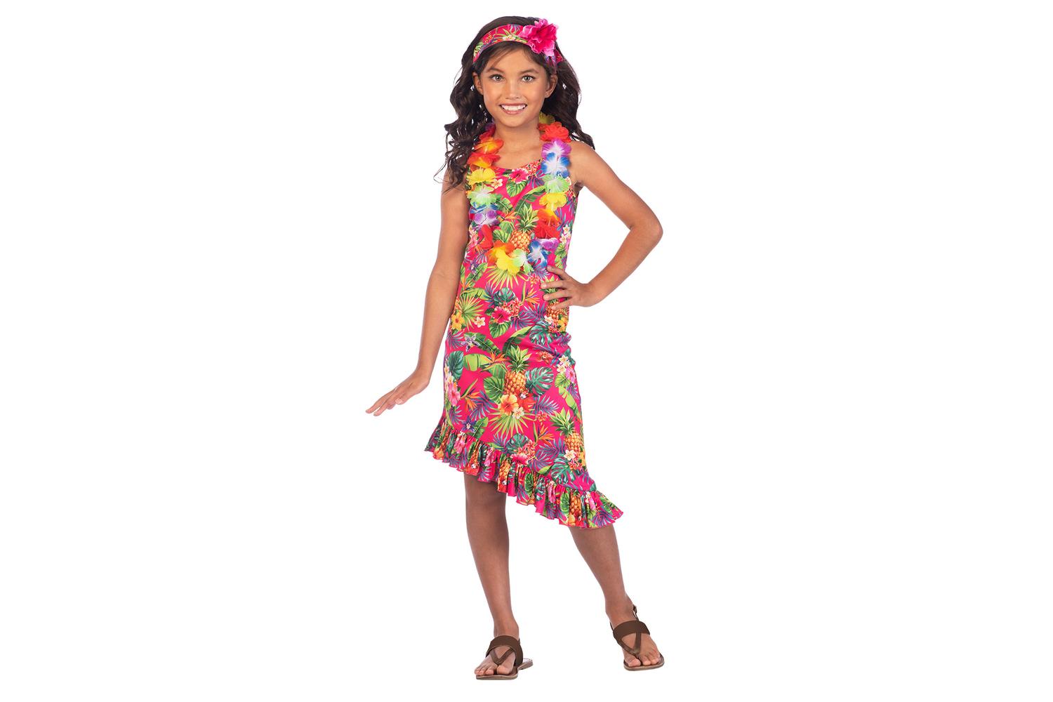 Amscan | 9911425 | Hawaii Dress Pink 4-6yrs-2