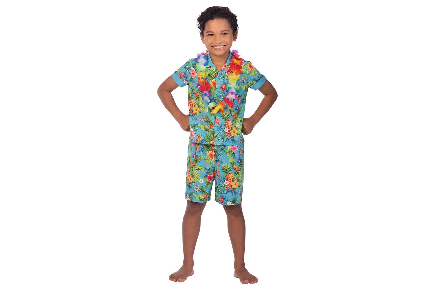 Amscan | 9911436 | Hawaii Set Blue 10-12yrs-2