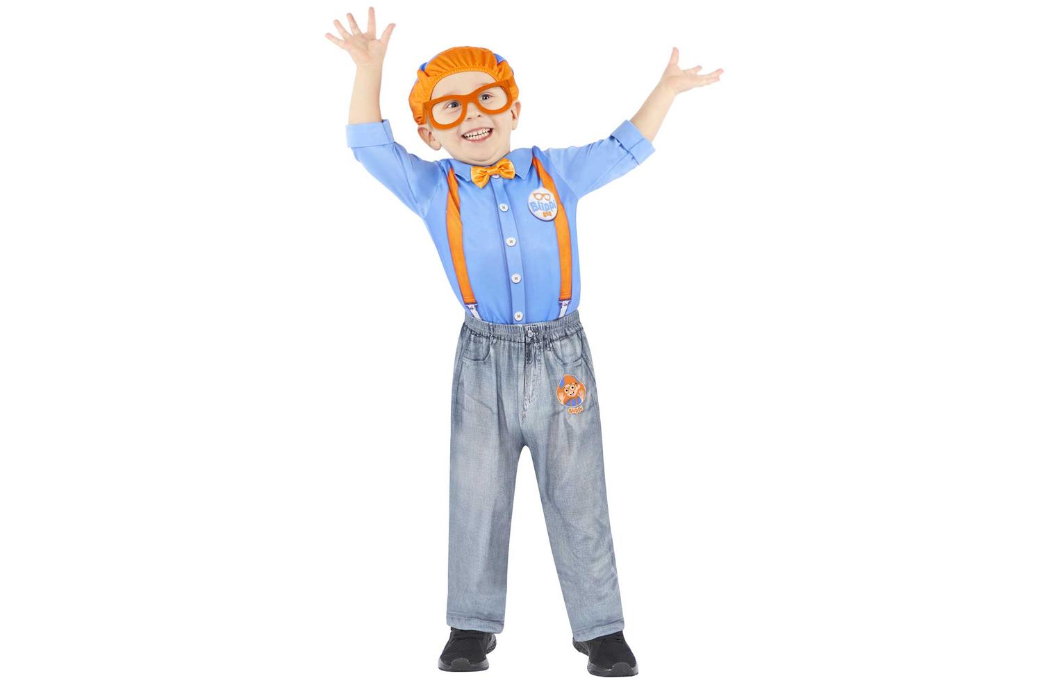 Amscan | Ams-9913317 | Mr Blippi Costume Kids 2-3 Yrs