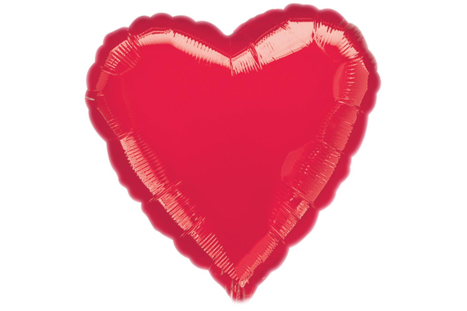 Amscan | 3613702 | Red Heart Jumbo Foil Balloons G20-2
