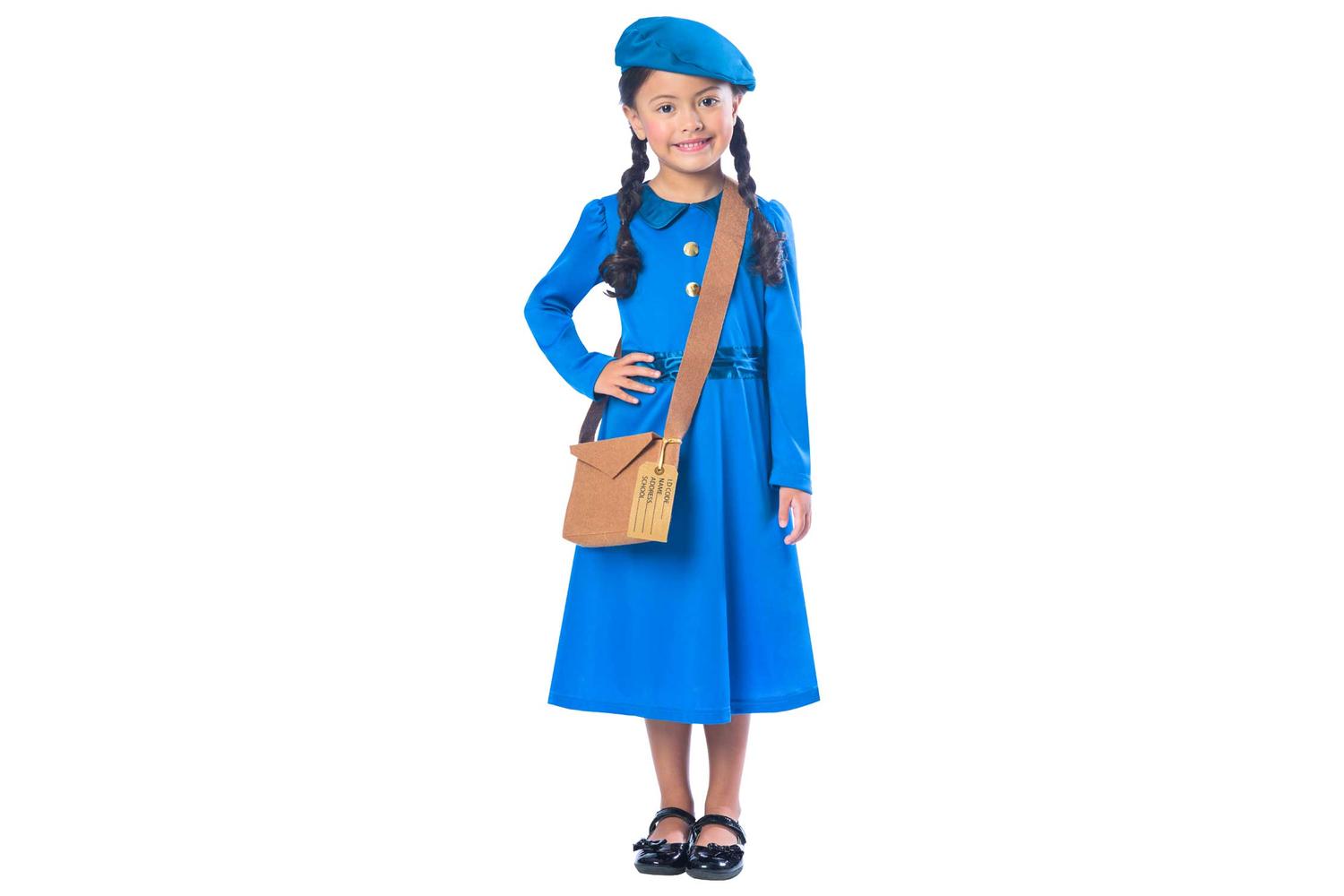 Amscan | 9901692 | Uk Evacuee Girl 7-8yrs