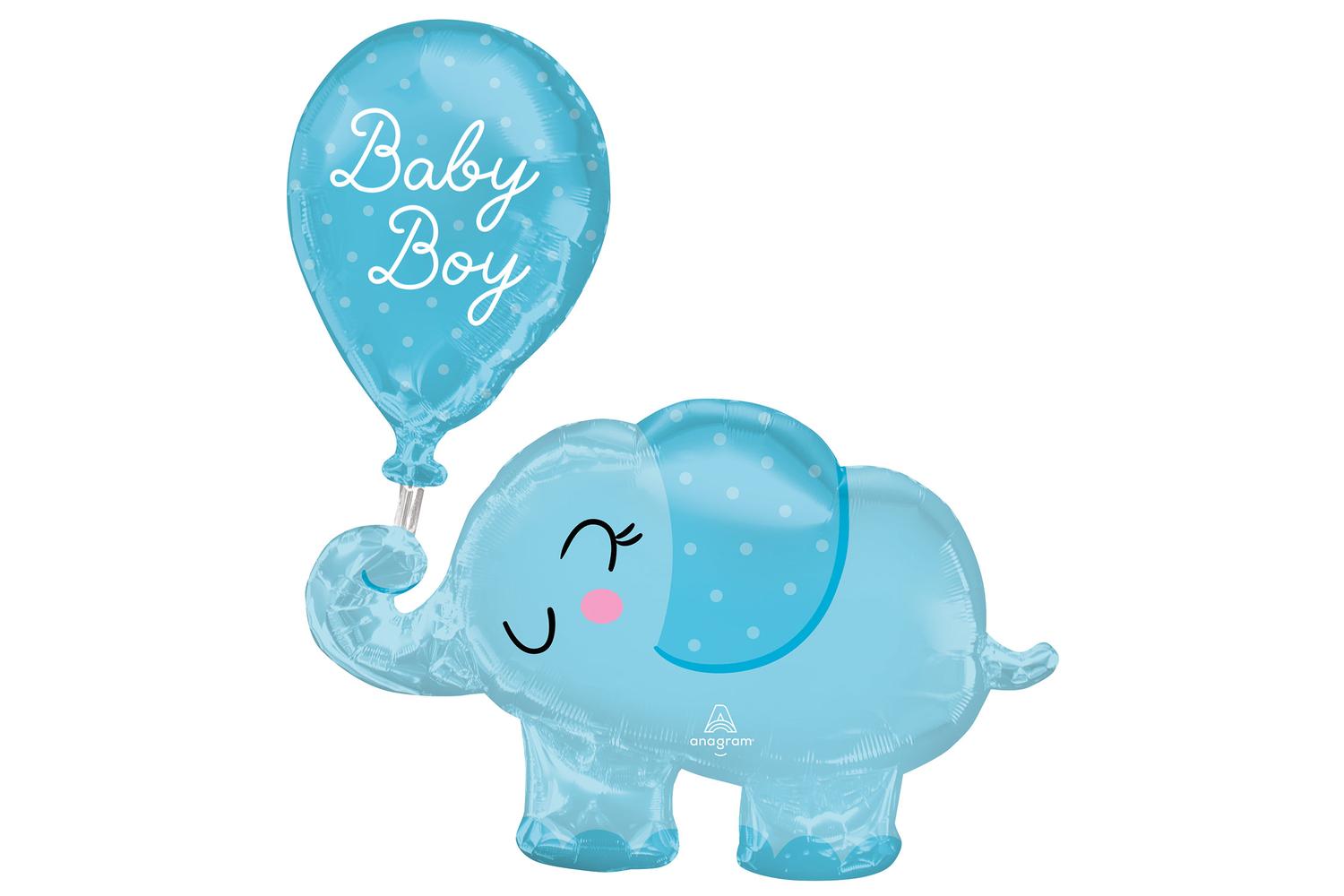 Amscan | Ams-4312301 | S/shape: Baby Boy Elephant