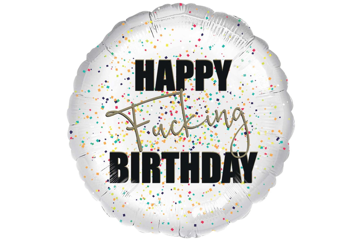 Amscan | Ams-9915390 | Happy F-ing Birthday Foil-2