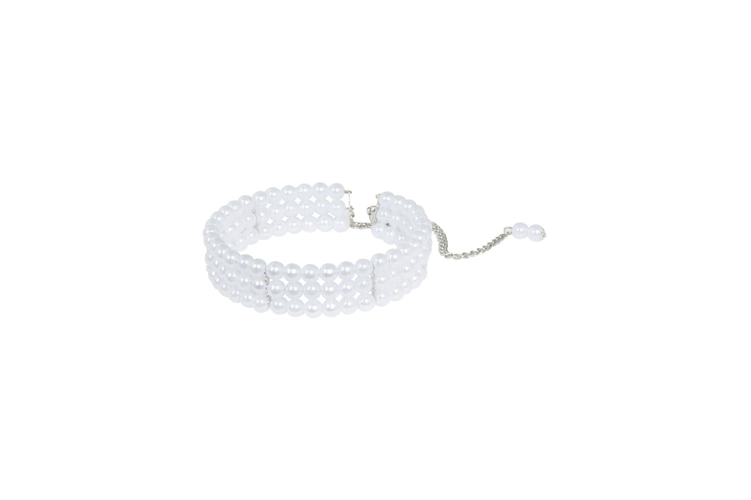 Rubies | Rb-ba769 | Pearl Choker