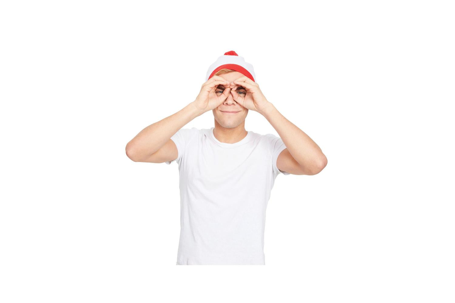 Rubies | Rb-bh547 | Where's Wally Striped Hat-2