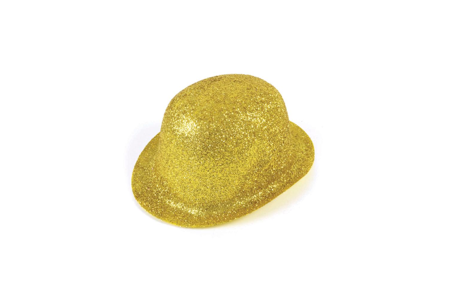 Rubies | Rb-bh087 | Glitter Bowler Hat