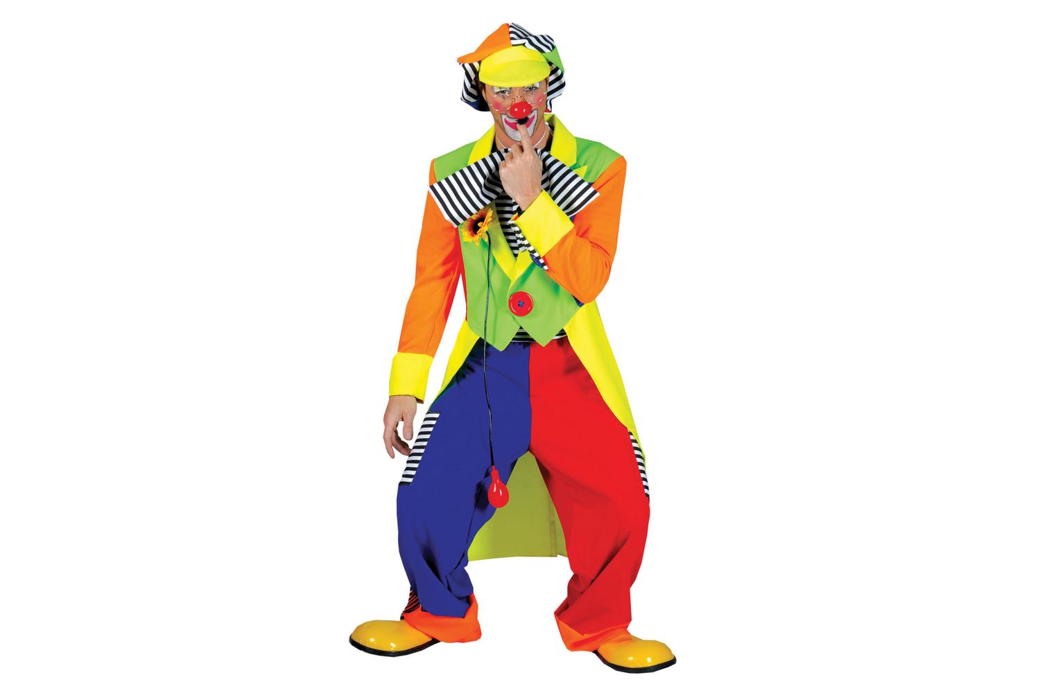 Rubies | Rb-ac094a | Clown Coat + Trousers Adult Xl Size Costume
