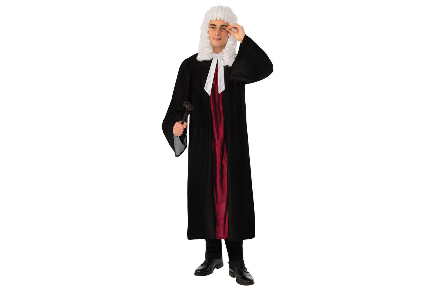 Rubies | Rb-ac223 | Judge Gown Adult Male Costume