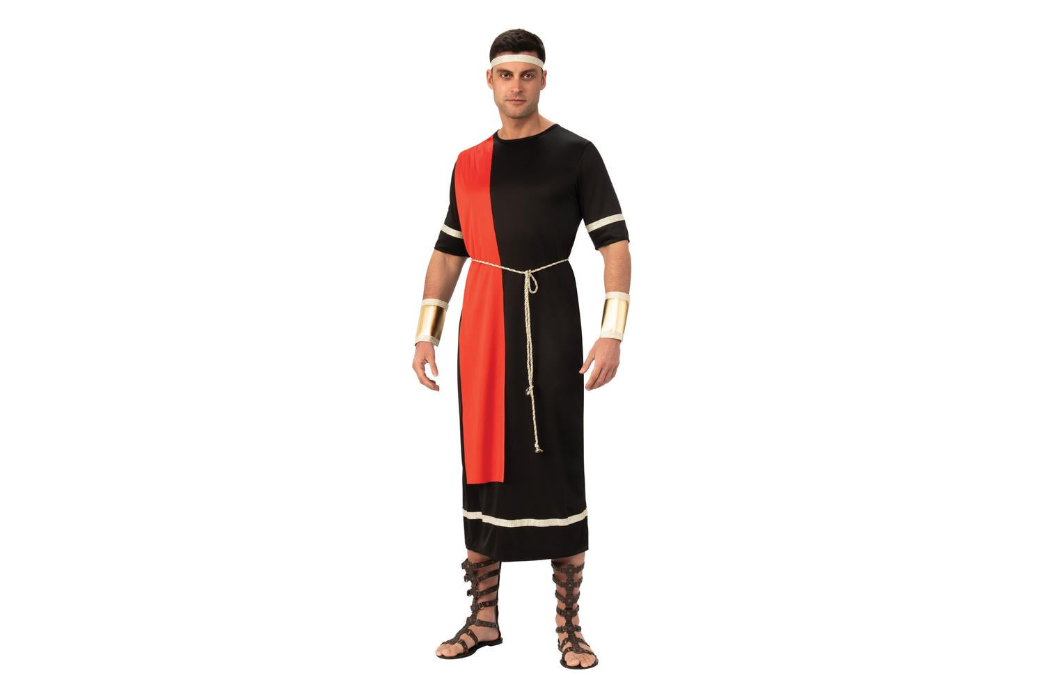 Rubies | Rb-ac341 | Caesar Mens Male Black Toga