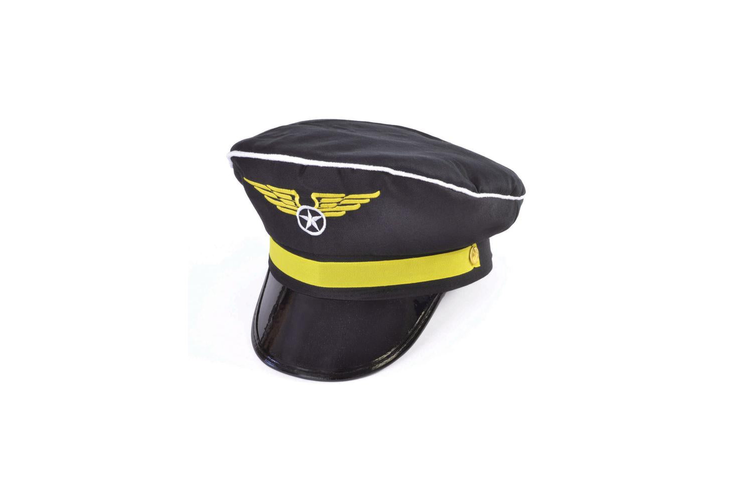 Rubies | Rb-bh446 | Black Pilot Hat