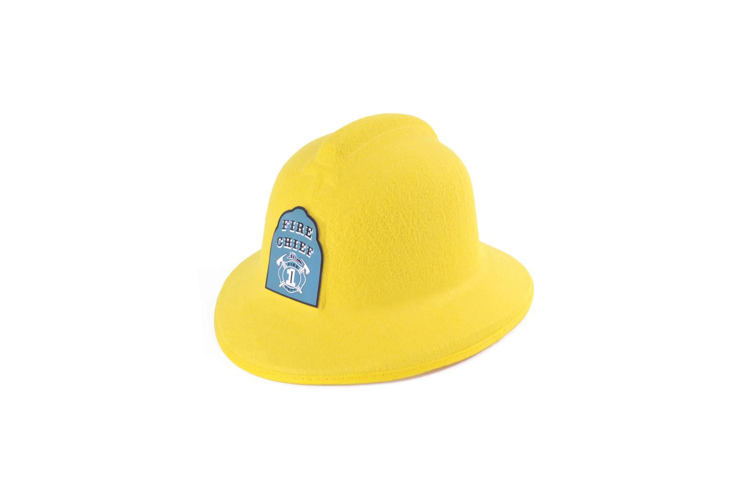 Rubies | Rb-bh496 | Felt Fireman Helmet With Badge