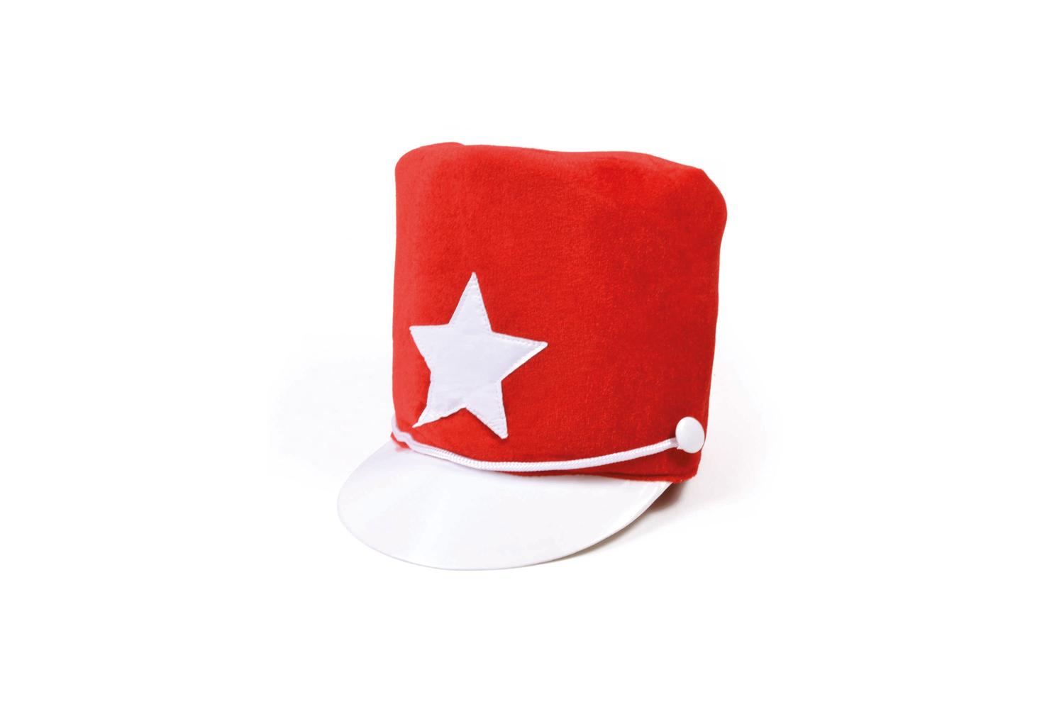 Rubies | Rb-bh512 | Red Soft Majorette Marching Band Hat