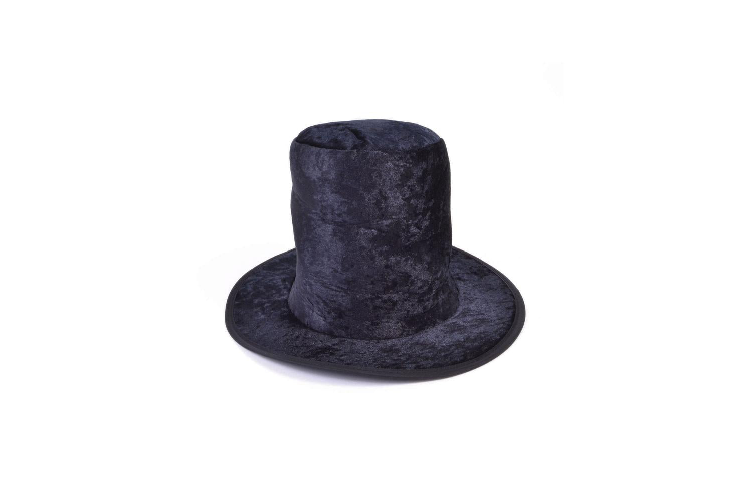 Rubies | Rb-bh560 | Childs Black Velvet Top Hat