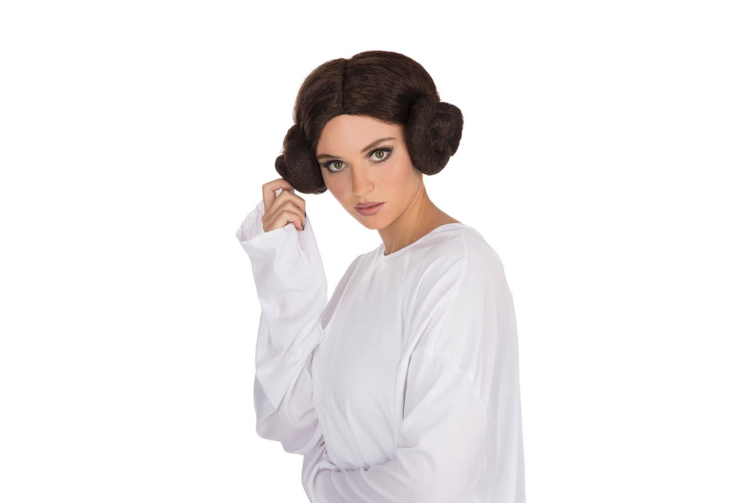 Rubies | Rb-bw075 | Space Princess Brown Wig-2
