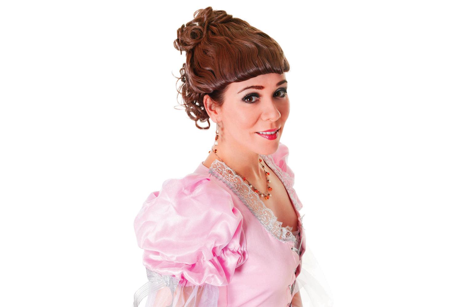 Rubies | Rb-bw794 | Victorian Lady Large Brown Wig