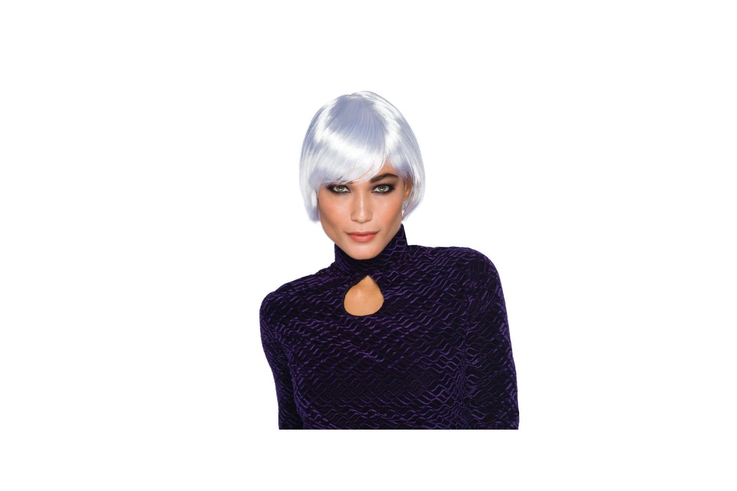 Rubies | Rb-bw864 | Flirty Flick Short White Wig-2