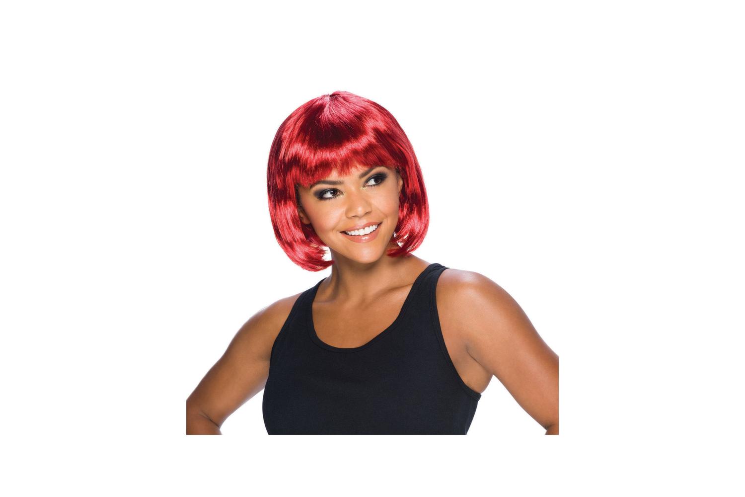 Rubies | Rb-bw886 | Elegant Bob Short Red Passion Wig-2