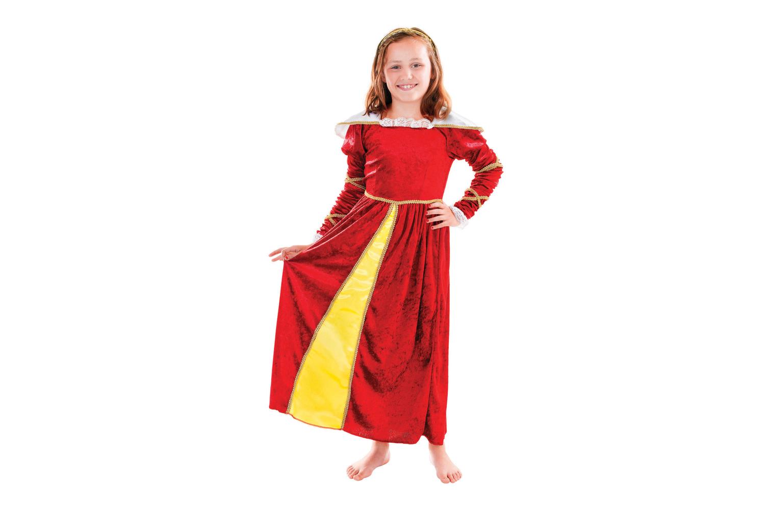 Rubies | Rb-cc021 | Little Girls Tudor Gown And Headpiece