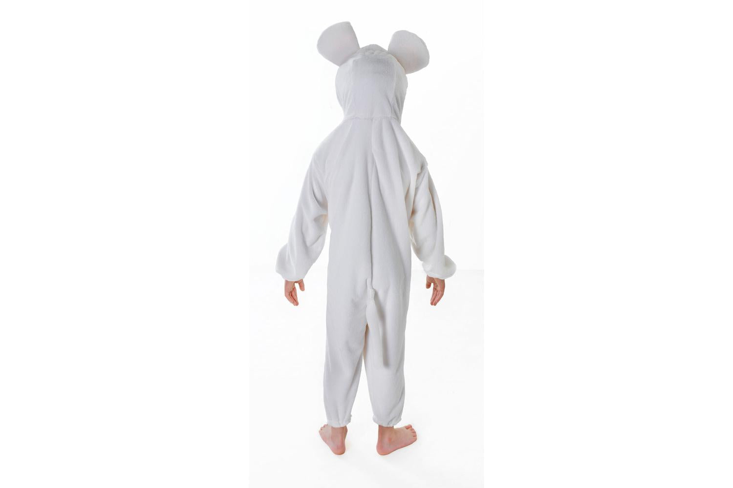 Rubies | Rb-cc033 | Kids White Plush Mouse Costume-2