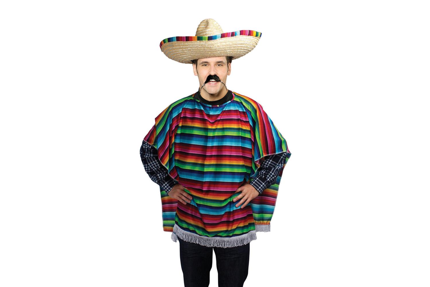 Rubies | Rb-ac560 | Mexican Poncho. Budget