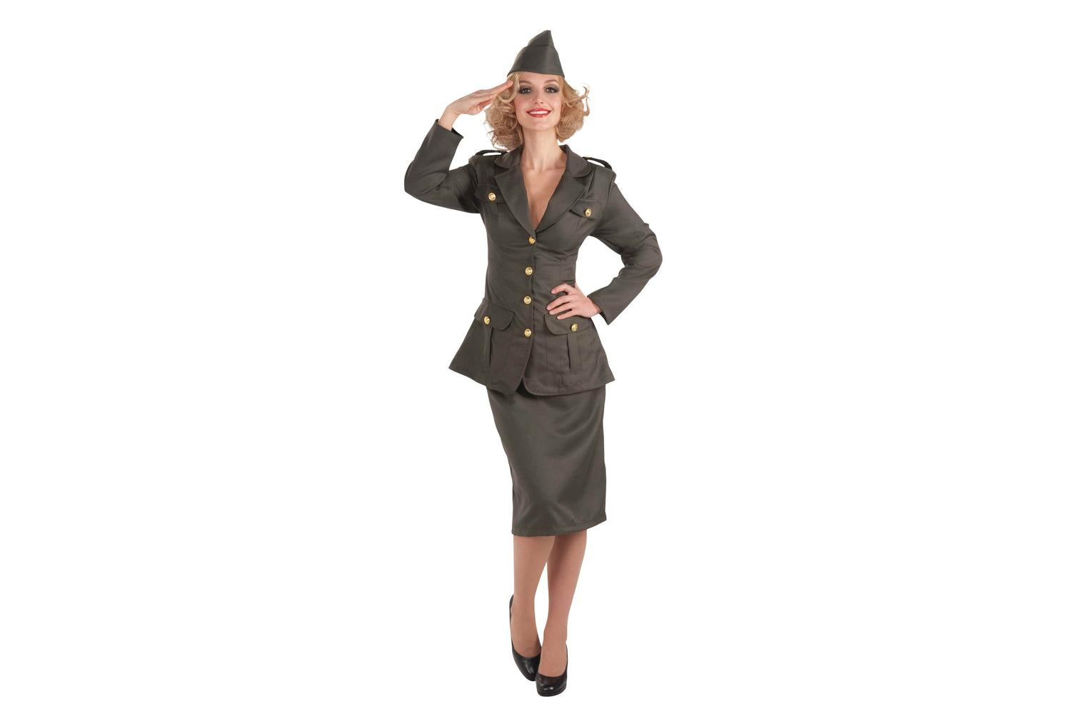Rubies | Rb-ac573 | Ww11 Army Gal Costume