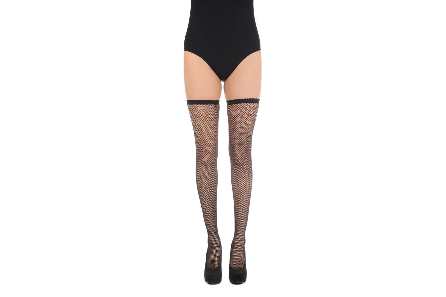 Rubies | Rb-ba090 | Fishnet Stockings. Black