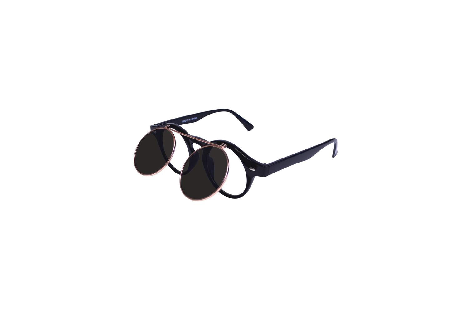Rubies | Rb-ba234 | Steam Punk Vintage Wild West Flip Up Glasses