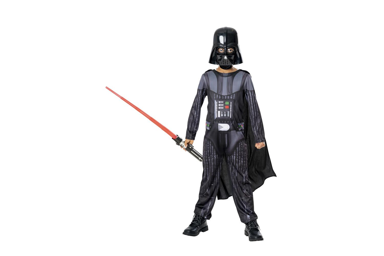 Rubies | Rb-3014789-10000 | Owk - Darth Vader With Non-light Up Lightsaber Child Costume - Male - 9-10