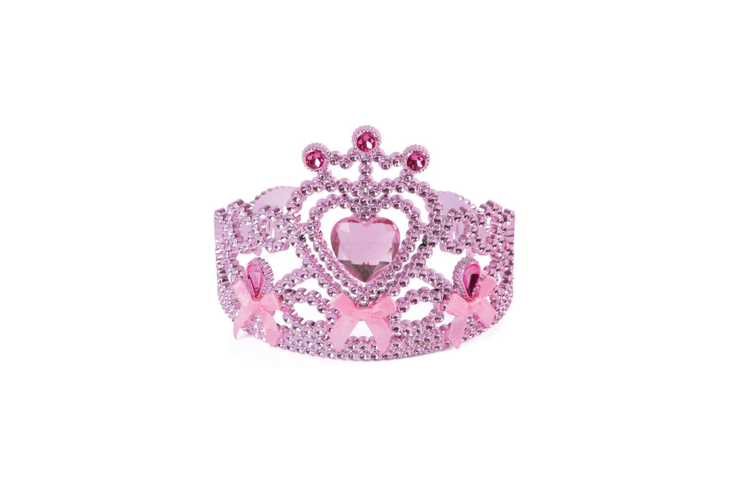 Rubies | Rb-ba1037 | Pink Tiara & Ribbon Bow Ties