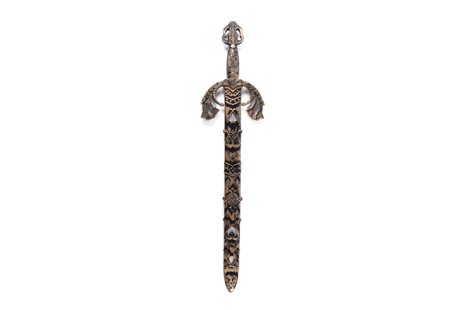 Rubies | Rb-ba238 | Toy Plastic Steampunk Battle Sword & Sheath