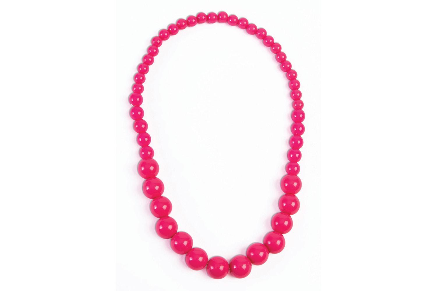 Rubies | Rb-x76703 | Pop Art Big Pearl Necklace Hot Pink