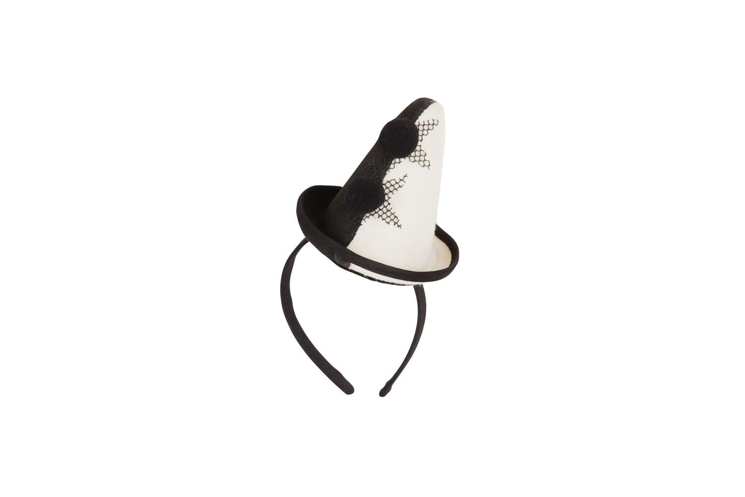 Rubies | Rb-bh654 | Clown Pierrot Hat Mini On H/band
