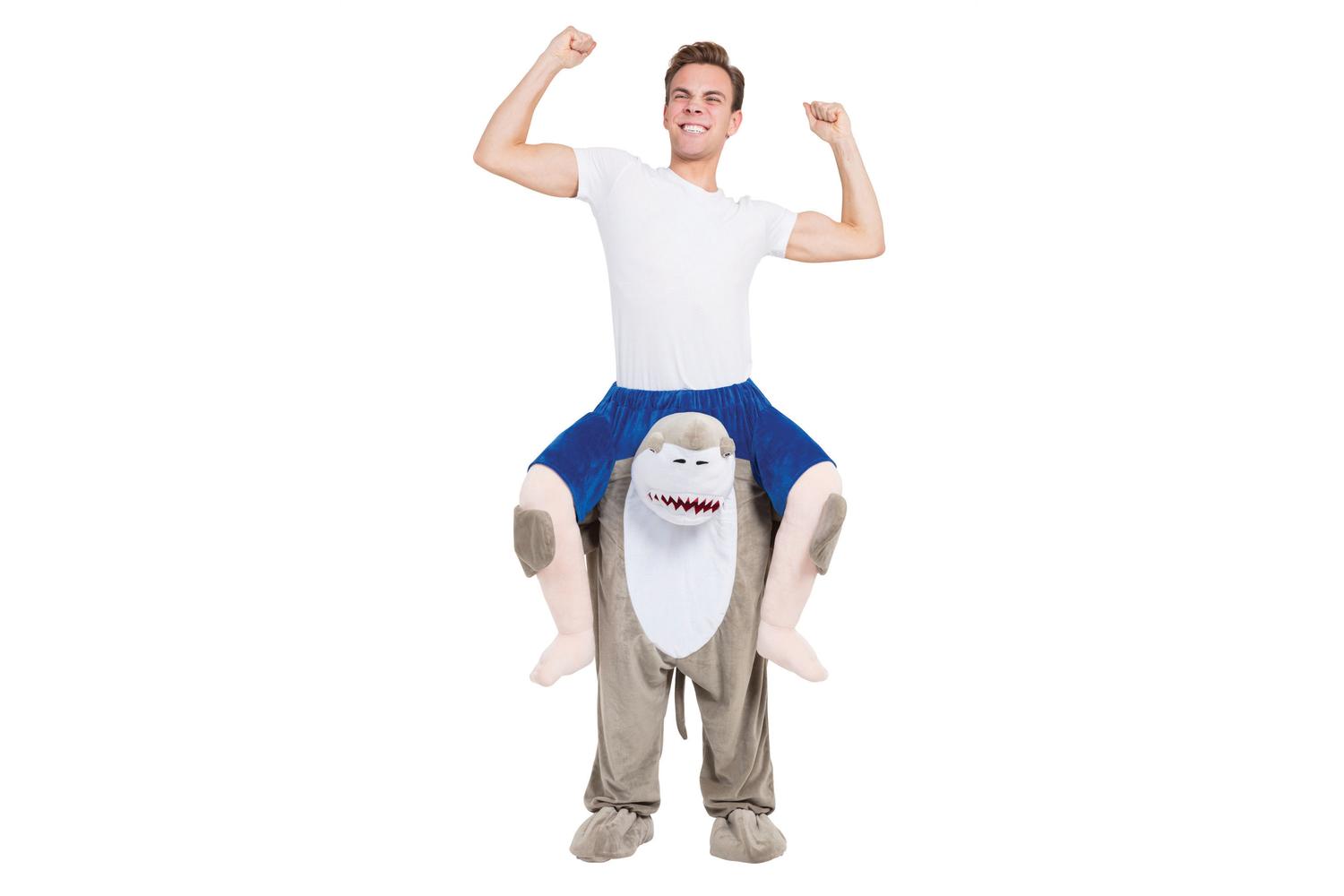Rubies | Rb-af016 | Adult Shark Piggyback Costume