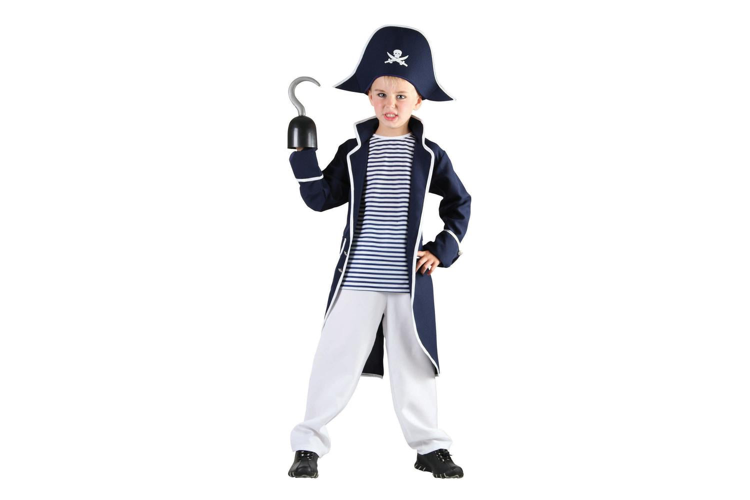 Rubies | Rb-cc895 | Pirate Captain 134-146cm Boys Childrens Costume