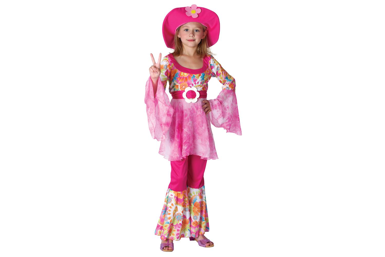 Rubies | Rb-cc909 | Hippy Diva 134-146cm Girls Childrens Costume