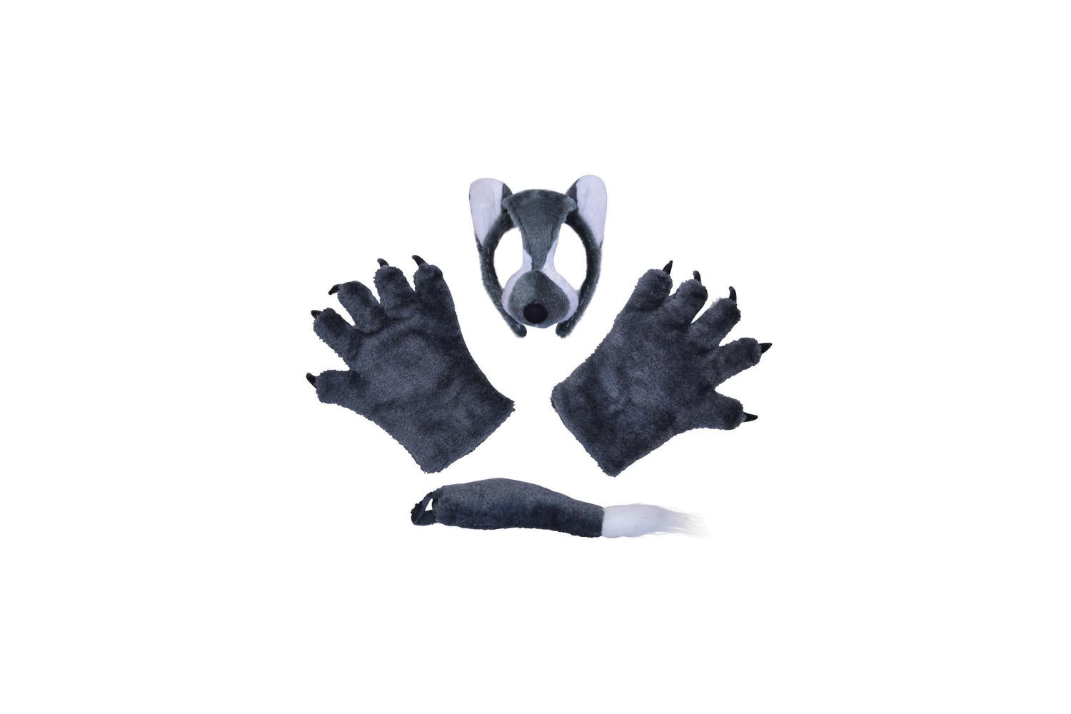 Rubies | Rb-ds139 | Wolf Set (mask, Tail + Paws)