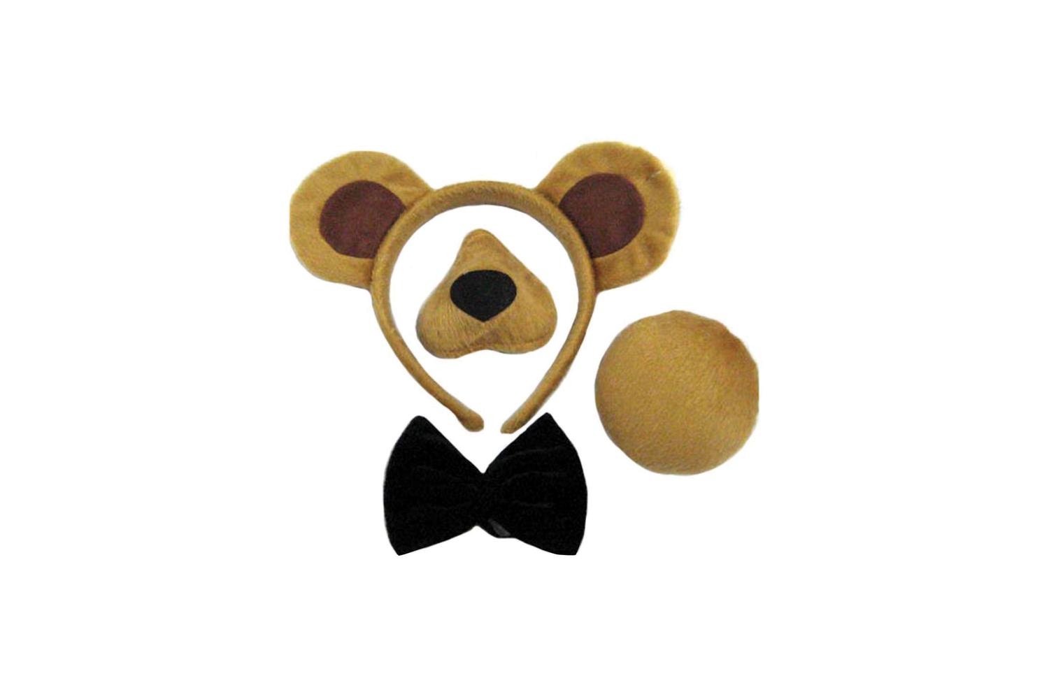 Rubies | Rb-ds146 | Bear Set (ears, Nose, Tail + Bow Tie)