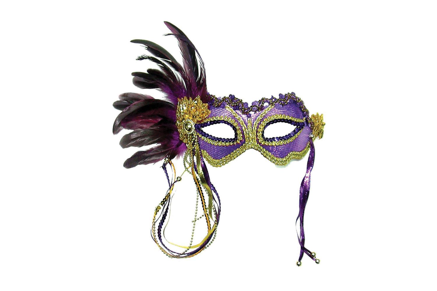 Rubies | Rb-em322 | Purple Metallic + Side Feather