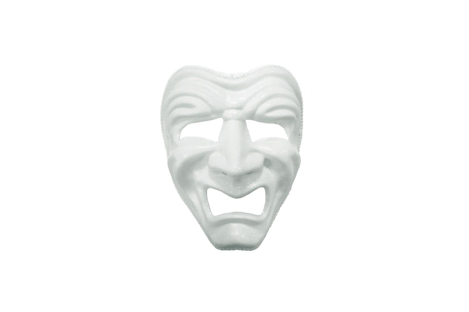Rubies | Rb-em402 | Sad Mask. White (h/b)