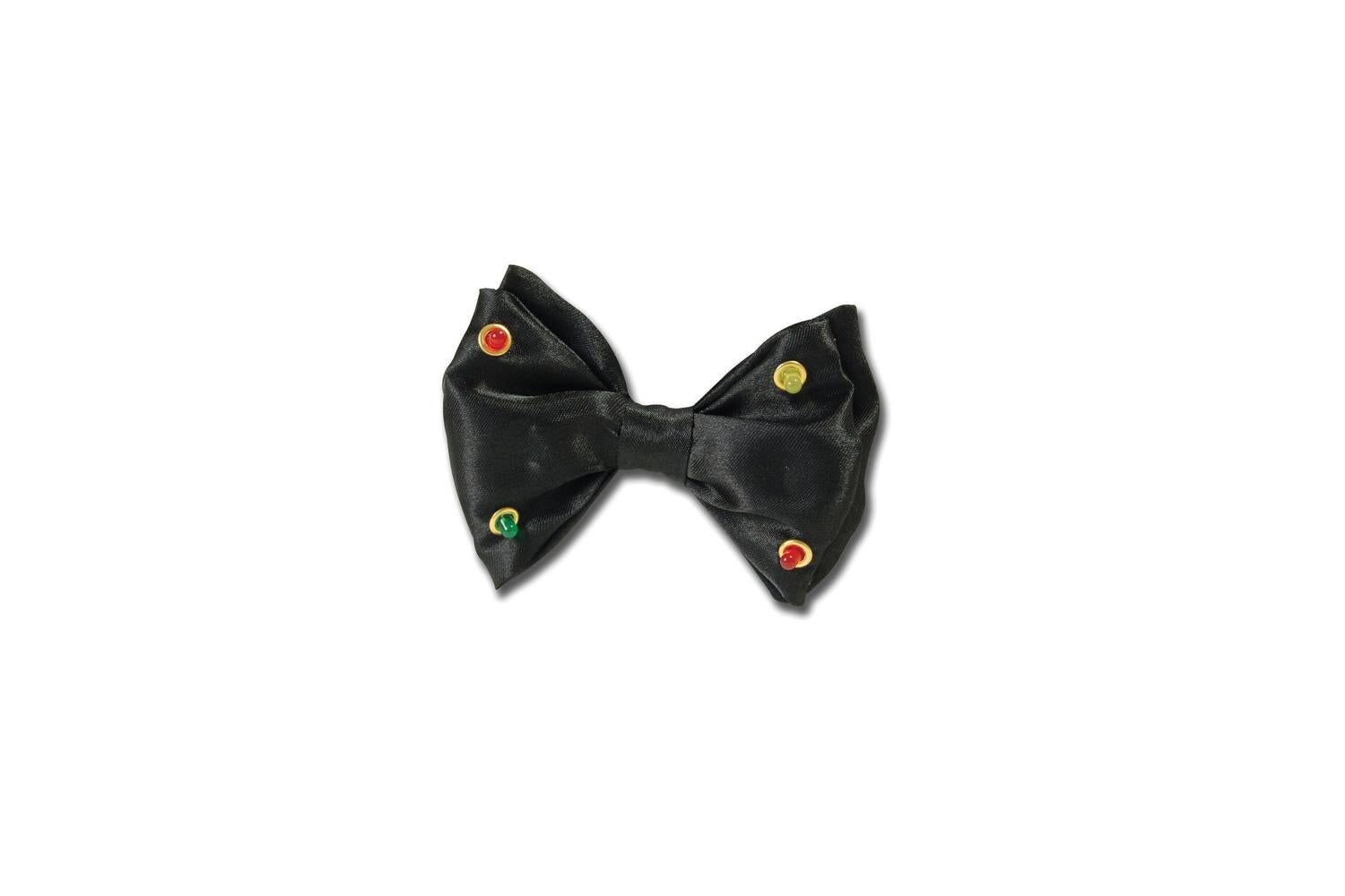 Rubies | Rb-gj022 | Bow Tie Black Flashing Light Up