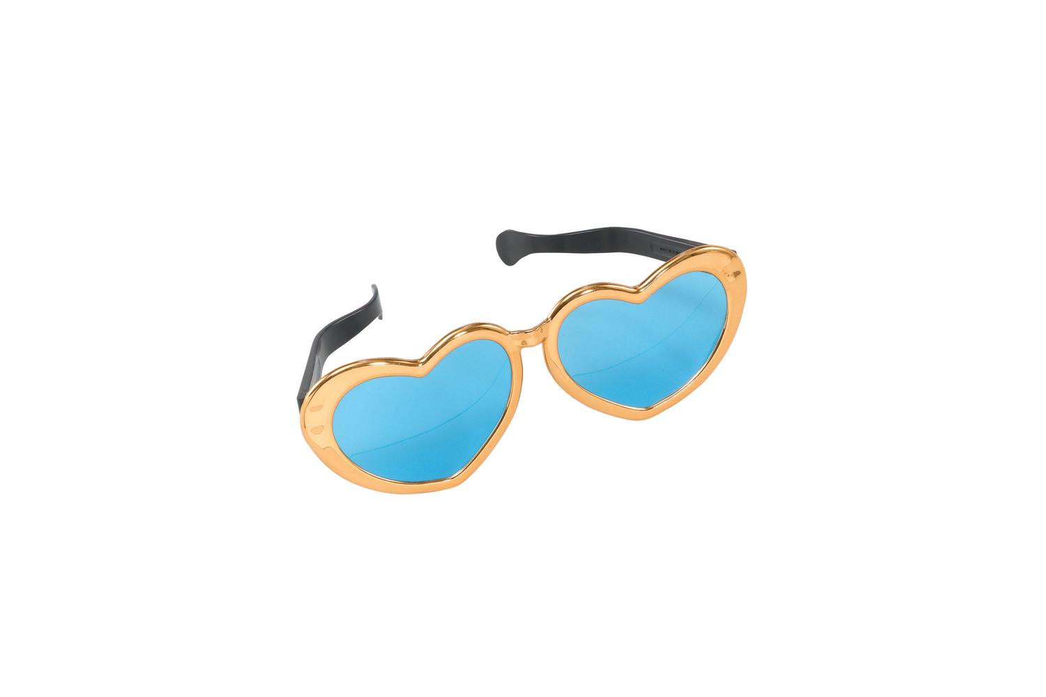 Rubies | Rb-gj339b | Jumbo Metallic Heart Sunglasses-3