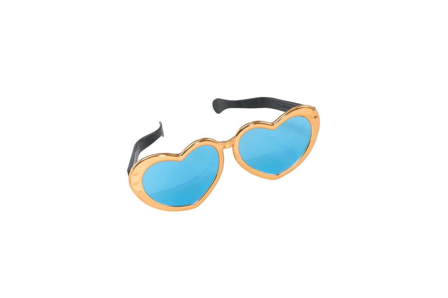 Rubies | Rb-gj339b | Jumbo Metallic Heart Sunglasses-4